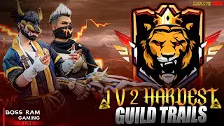 FREE FIRE LIVE TELUGU|1V2 & 1 vs 3 GUILD TRAILS| TELUGU | PC GAMEPLAY🤍🔥💻🎯#aura#facecam