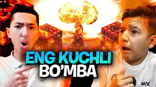 MINECRAFT ● ENG KUCHLI BO'MBA ● O'ZBEKCHA O'YINLAR