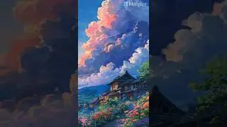 Ai generated village #haiperai #ai #animation