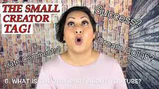 THE SMALL CREATOR TAG | GET TO KNOW ME