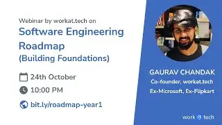 Software Engineering Roadmap (Building Foundations) - workat.tech | Frontend, Backend, OOP, DSA