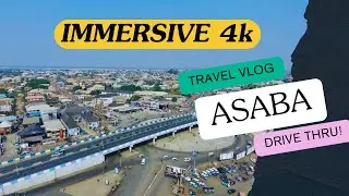 🎄CHRISTMAS IN THE EAST: 4k Drive Through Asaba (2026) | Ogidi to Asaba Drive
