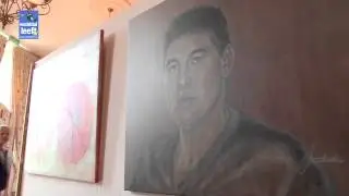 Kunstveiling op het Laer