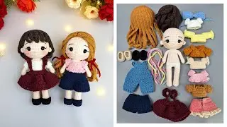 Crochet Doll Dress Up & Transformation