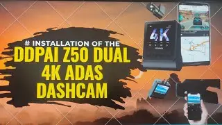 DDPAI Z50 Starvis Dual 4k with ADAS Dashcam Full Installation || #ddpai  #i20 #hyundai #i20elite