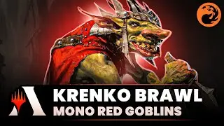 🔴 KRENKO GOBLINS no BRAWL!  (Magic Arena)