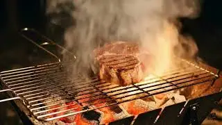 Solo Camping ASMR: Steak & Morning Coffee 🌲 | กางเต็นท์คนเดียวริมธาร [AI]