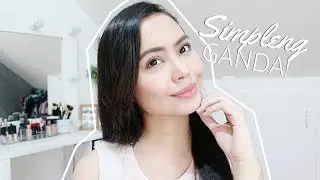 SIMPLENG SCHOOL MAKEUP & HAIR ROUTINE! + Sulit Hack for Students! (Taglish) ❀ Micah Louisse