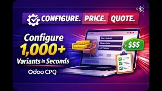 Odoo CPQ | CONFIGURE PRODUCTS IN SECONDS