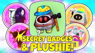 HOW TO GET 4 SECRET BADGES & DUNCAN PLUSHIE IN CLAW MACHINE SIMULATOR - ROBLOX
