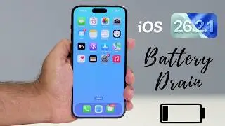Как устранить проблему быстрой разрядки батареи на iOS 26.2.1