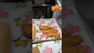 Fried Chicken and Fries_Eat Spicy_#friedchicken #shorts