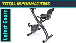 Велотренажер Locatis 3-в-1 Slim Bike: идеальный компактный тренажер для тренировок.