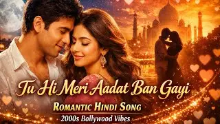 Tu Hi Meri Aadat Ban Gayi | Romantic Hindi Song | 2000s Bollywood Vibes