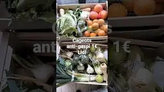 anti-gaspi 1&euro; lidl #lidl #antigaspi #fruits #legumes #bonplan