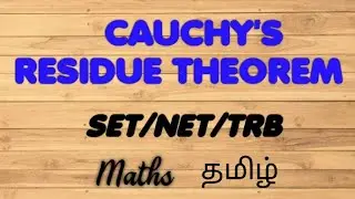 Cauchy's Residue Theorem-complex analysis-csir net-pgtrb-tnset-poltechnic trb-engineering trb-scert
