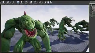 Crocodile warrior ue4
