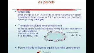 Air parcels