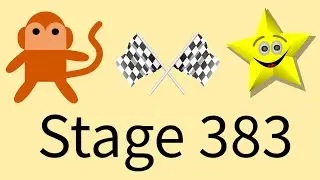 Speedrun Attempt - Monkey GO Happy: Stage 383 (HTML5 1P)