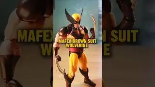 MAFEX BROWN SUIT WOLVERINE REVIEW #mafex #wolverine #figures #christmas #marvel #shorts