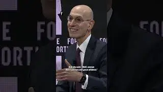 Women's Sports Have 'Phones Ringing Off the Hook' from Potential Investors, NBA Commissioner