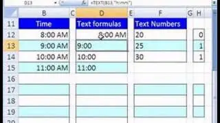 YouTubersLoveExcel#44: Convert Formula Text To Number