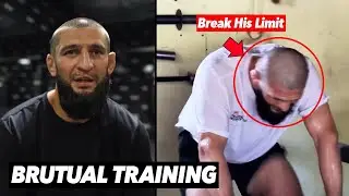 Khamzat Chimaev&rsquo;s BRUTUAL CARDIO Training for Dricus Fight!