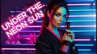 Outrun Reality: Cruising Under a Neon Sun (Retro Synthwave)