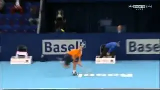Best Shot of 2012   Dimitrov Vs  Troicki   2012 Swiss Indoors FULL HD