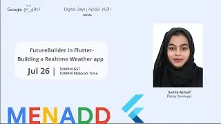FutureBuilder in Flutter - Building a Realtime Weather app (Samia Ashraf)