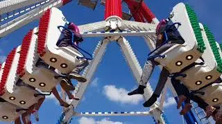 William clarks kick down off ride Durham miners gala 2018