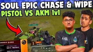 Scout Pure 1v1 Pistol vs AKM🔥 | SouL Epic Chase & Wipe🚀 | Goblin & Akshat Shocking 2v4 Clutch😳