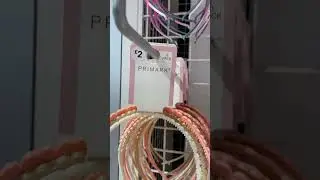 Primark girls pink hair accessories