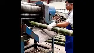 From raw bamboo to ready-to-use materials.Through advanced machine manufacturing