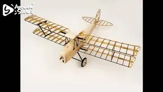 DWhobby VX10 Tiger Moth 400mm Static Model Airplane