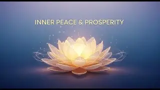 Inner Peace & Prosperity: Golden Lotus Healing Frequency Loop - Calm Mind, Attract Abundance, Sleep