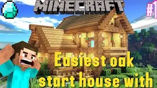 Minecraft 1.21 Survival Ep.1: PERFECT Oak Starter House with Enchanting Table! 🏠✨
