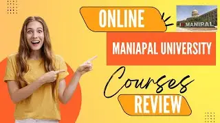 Manipal university online courses review || Online manipal university