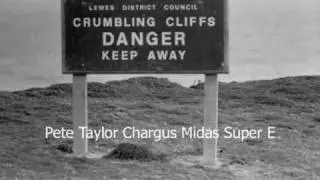 Hang Glider water Chargus MIdas Super E hang glider Sussex England - Pete Taylor1978.09