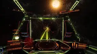 Elite Dangerous - AX Combat guide - Cold Orbiting [With Input overlay]