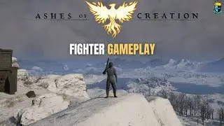 Ashes of creation: FIGHTER gameplay