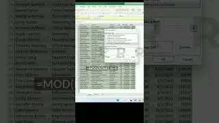 Different Color in ROW using Formula in Excel #excel #tutorial #msexcel #tips #tricks #how to