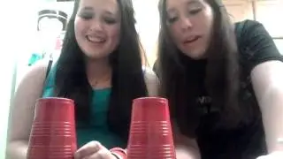 Very Intense Flip Cup Battle / Challenge (;