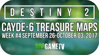 Destiny 2 IO Treasure Map Locations (Cayde-6 Treasure Maps Guide Week #4 26/09 - 03/10)