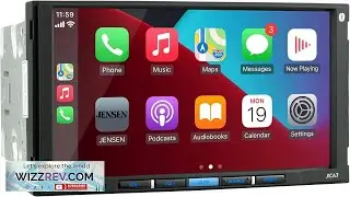 JENSEN J1CA7 7 inch Certified Apple CarPlay Android Auto Double DIN Touchscreen