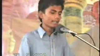 NANA ZAKIR 20 September 2014 at Basti Mehmoodewala Kabirwala Kukkarhatta