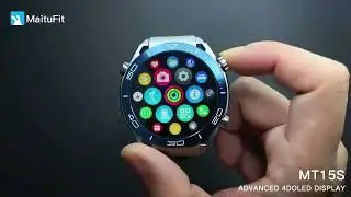 MT15S smart watch for adult, luxury design with cheap price