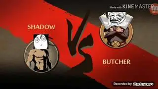 Shadow fight 2| trolling Butcher.....