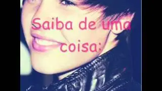 Homenagem ao Justin Bieber.