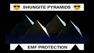 Shungite Orgone Pyramids 5G EMF Protection